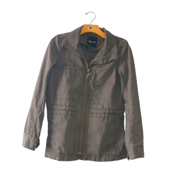 Madewell Women's Small Green Utility Jacket Industrial Transitional Gorpcore - Picture 12 of 13